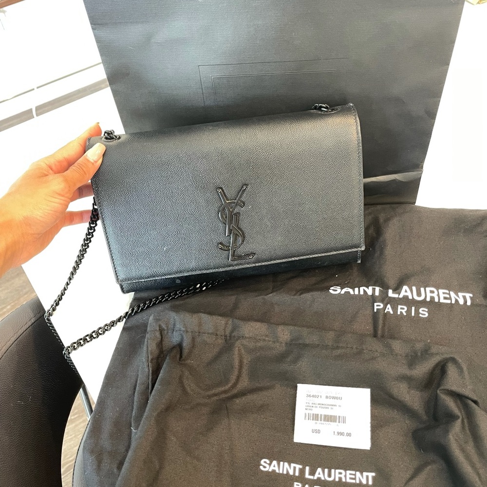 Ysl bag and wallet